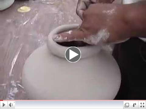 Making a Mata Ortiz Pot