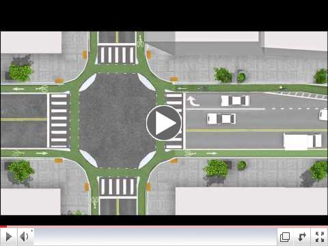 Junction design the Dutch - cycle friendly - way
