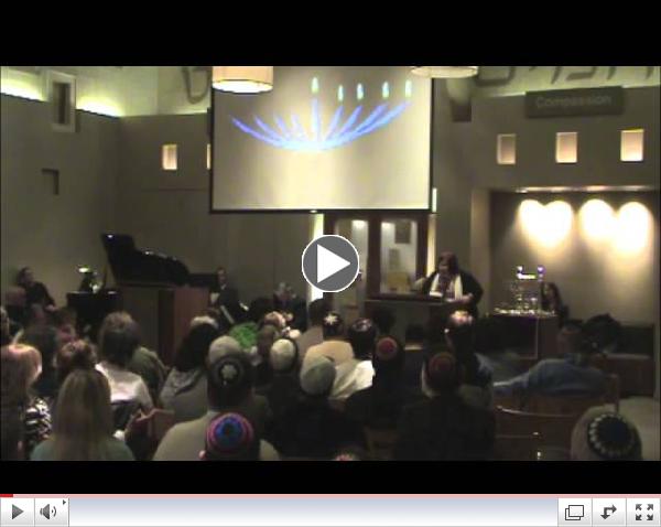 Rabbi Denise Eger Sermon Chanukkah Shabbat