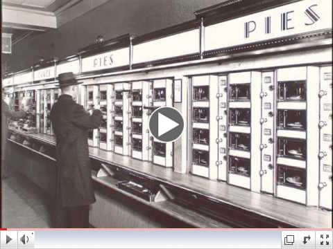 Just Drop it in the Slot; a Look at the Horn and Hardart Automat and its Legacy