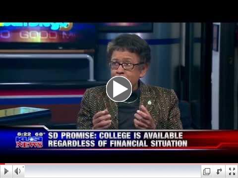 Dr. Constance Carroll promotes upcoming SDCCD semester, SD Promise