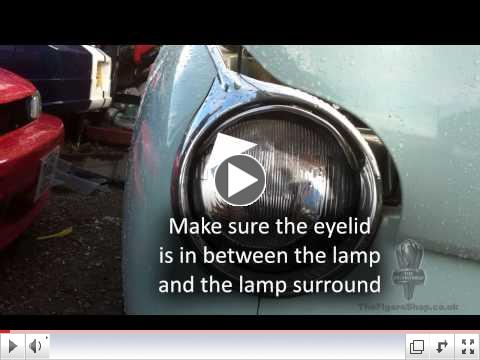 Nissan Figaro EyeLid, Eyebrow fitting