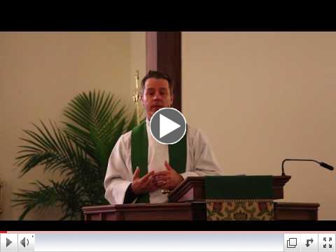 Sermon by the Rev. Peter W. Mayer - June 25, 2017