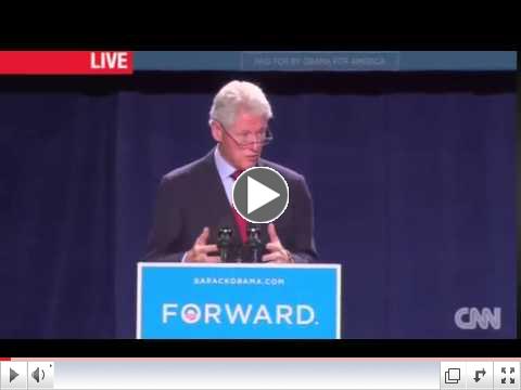 Bill Clinton: Romney's Argument Is True, Obama Hasn't Fixed Country