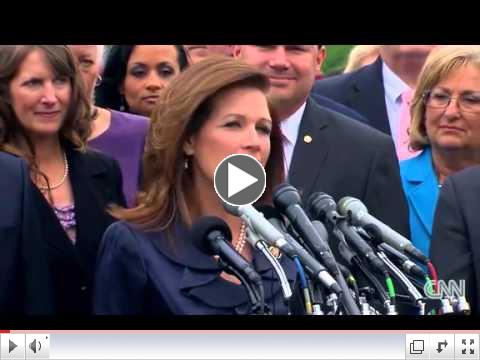 Michele Bachmann Uses IRS Scandal To Discredit Obamacare At Washington Tea Party Rally