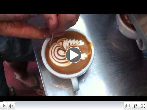 LATTE ART - BEAN JAMMING (ONA COFFEE)