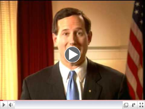 Rick Santorum says Arlen Specter is an important member of the Bush team