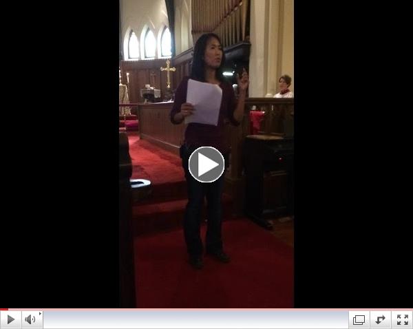 Lucia Page Stewardship Sermon October 19, 2014
