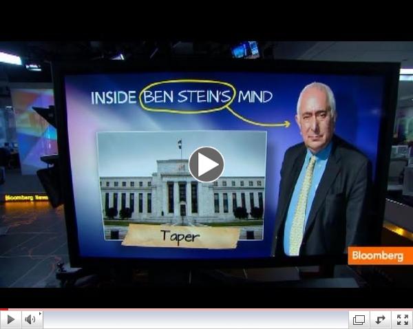 Ben Stein: Bernanke a Drug Dealer, Hate Big Banks