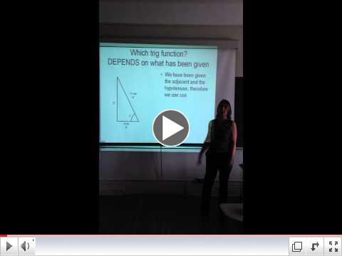 Trig Solving for Angle Part 2