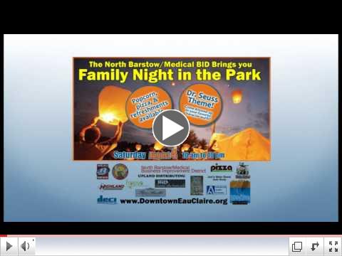 Eau Claire Summer Fest Family Night in the Park