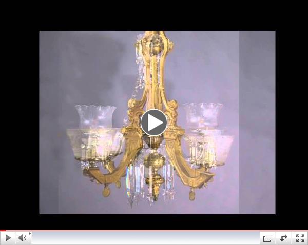 Available Gas Chandeliers from Circa 1850