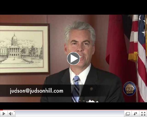 State Sen. Judson Hill: Week 1