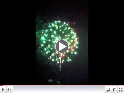 DeBordieu Fireworks Finale 2011