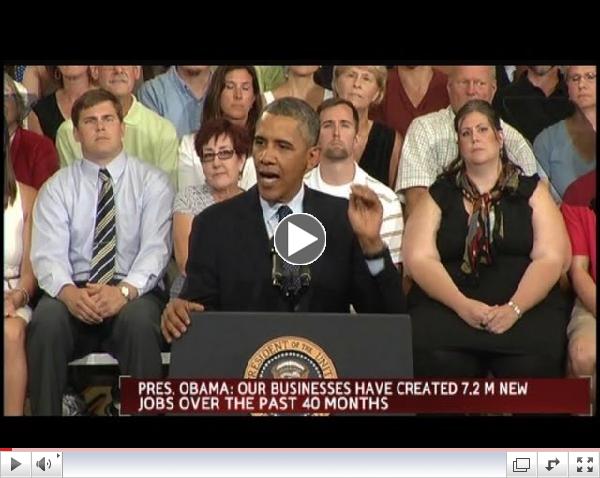 Obama: Nearly All Income Gains Flow to Top 1%