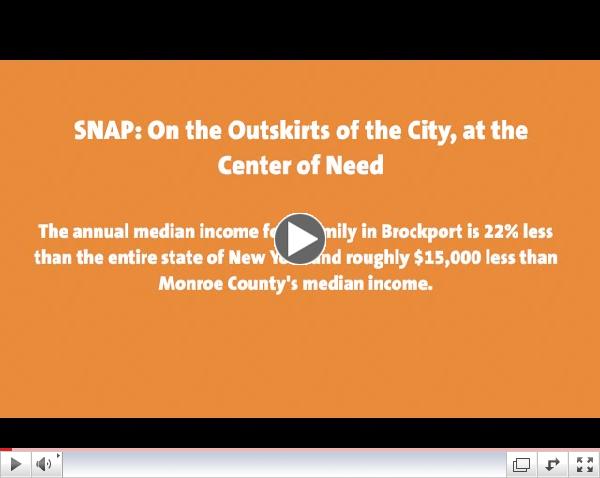 SNAP: On the Outskirts of the City, at the Center of Need
