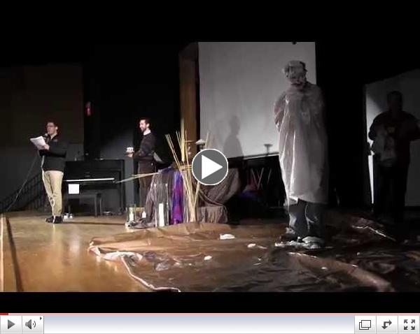Jim Antal gets pie'd at Super Saturday - 3/21/2015