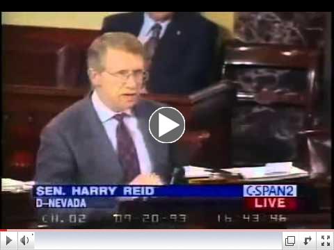 Harry Reid No Sane Country Would Permit Birthright Citizenship