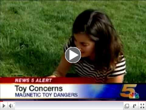 Dangers Of Magnetic Toys