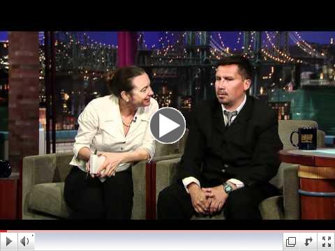 David Letterman - Chilean Miner, Edison Pe�a