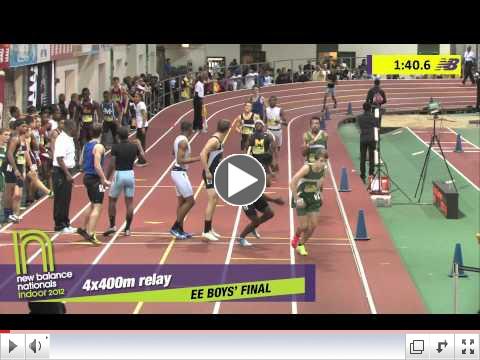 Boys 4x400m EE Section 5 - New Balance Indoor Nationals 2012