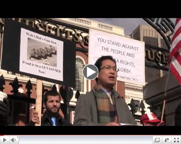Chinese-American Gun Owner Who Was at Tiananmen Square Speaks Against Gun Control