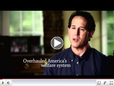 Rick Santorum TV Ad: Sing Sing Sing