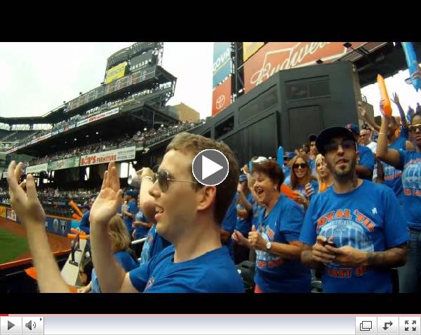 Loyal 'til the last out. (The 7 Line Army) Final Mets home game 2012
