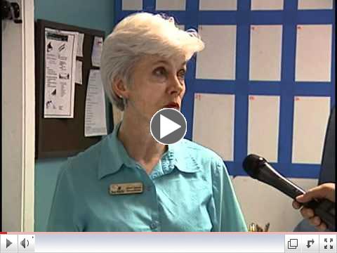 City staff delivers to Bea's Kids