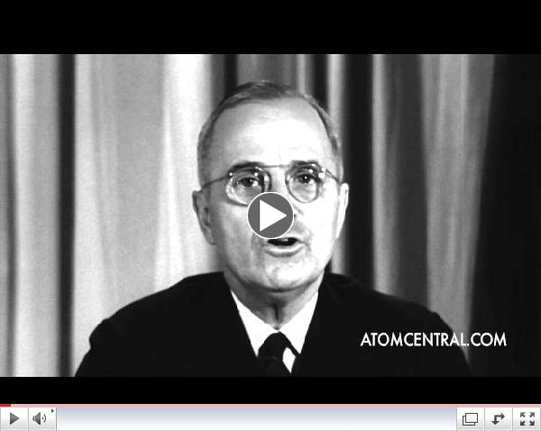 Truman announces the surrender of Germany WWII HD