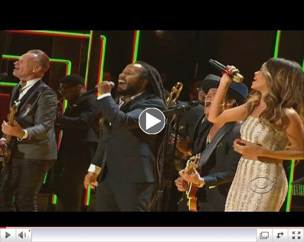 Grammys 2013: Bruno Mars, Sting and Rihanna honour Bob Marley