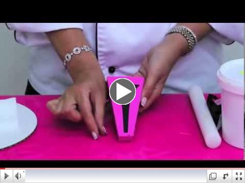 Fondant High Heel Shoe Demo