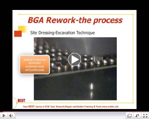 BGA Rework - Site Prep