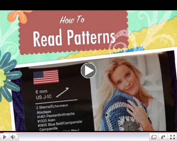 Read Crochet Patterns: Lesson 1
