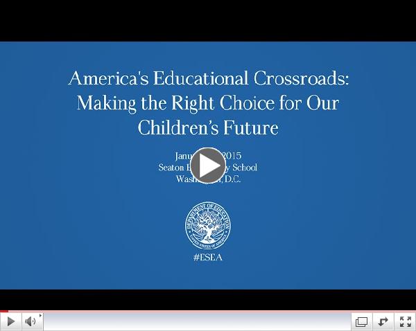 America's Educational Crossroads: Making the Right Choice for our Children's Future