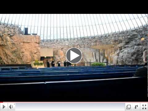 Helsinki's Nordic Voices at Temppeliaukio Church