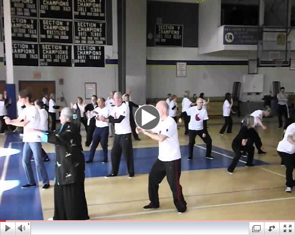 World Tai Chi Day at Brighton, NY HS.
