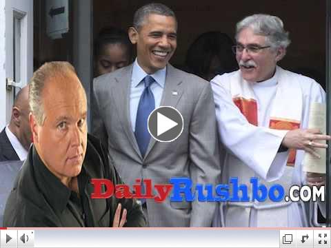 RUSH: Obama Inspired Easter Service Preacher To Go 'All Divisive', 'All Racist'