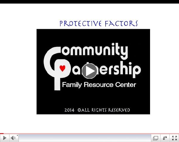 2014 Community Partnership Video: Protective Factors