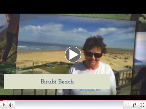 Trish Drew visits Australia in April, 2016. There are miles of beaches out there. 