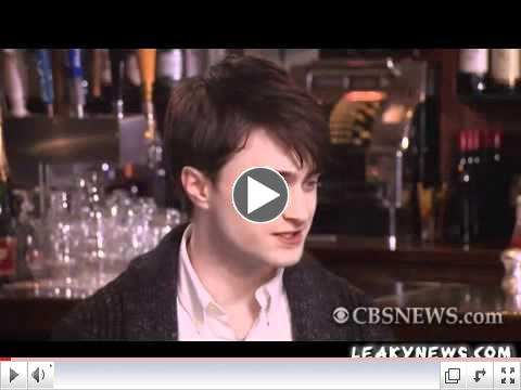 Daniel Radcliffe On CBS's Sunday Morning Part 1