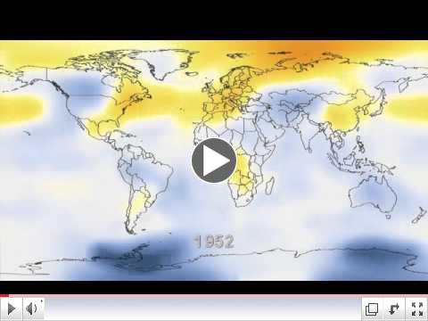 Climate Change Visualization from 1880 to 2010 by NASA