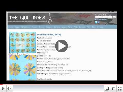 Cruise & Use the Quilt Index: Browse by Pattern
