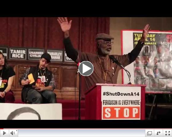 Carl Dix calls for national protest on 4/14/5