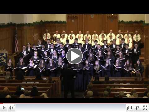 Chamber Singers Perform 101.1 More FM Christmas Choir Contest Winning Entry, 