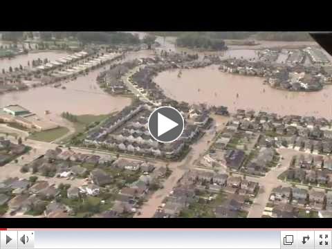 Incredible video of Calgary flooding