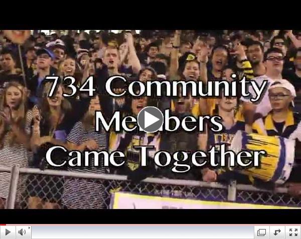 Glenbrook South High School Takes a Stand Against Domestic Violence #NCADV