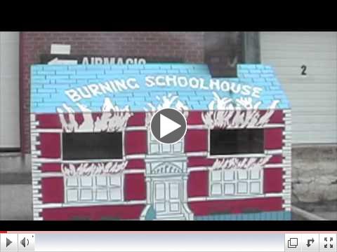 World's Biggest Burning School House 2011