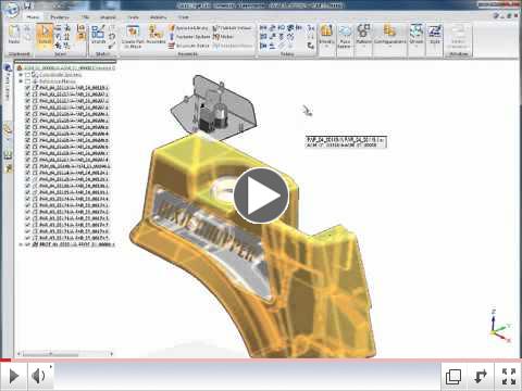 Solid Edge ST4 Collaboration Demo Multi-Cad Using Lightweight JT