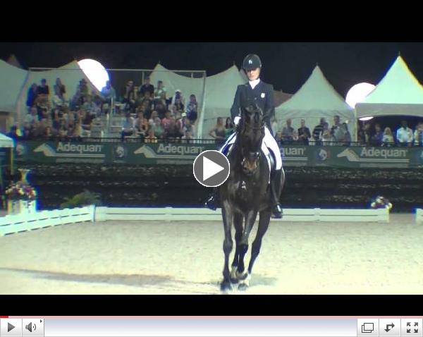 Watch Adrienne Lyle and Wizard perform their winning freestyle test! Video courtesy of Campfield Videos.